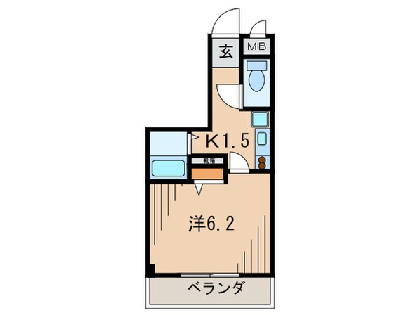 ハッピ－伊丹の物件間取画像